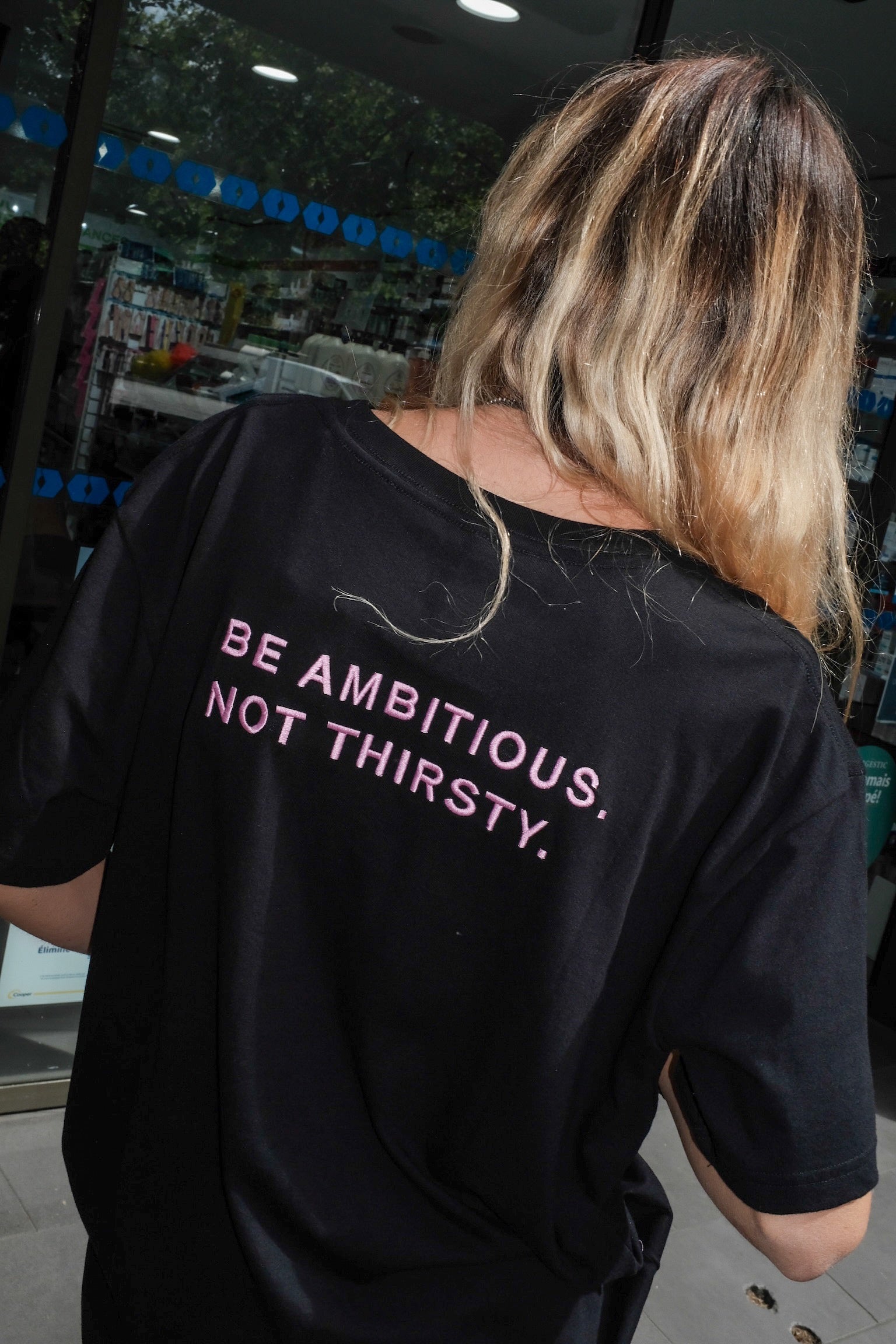 beambitiousnotthirstycokineteeshirt