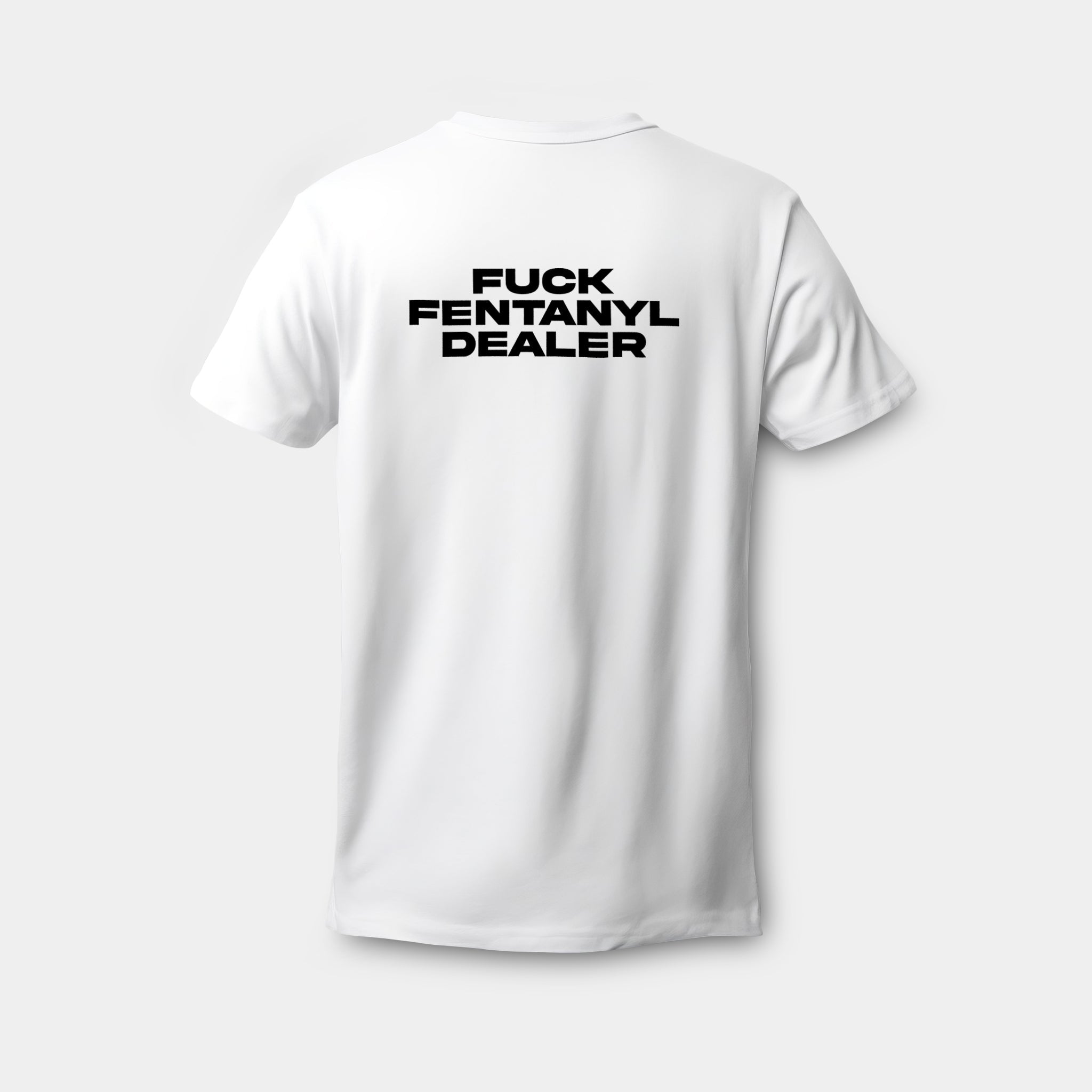 Fuck Fentanyl Dealer - Embroidered Cokine T-shirt - cokine.store