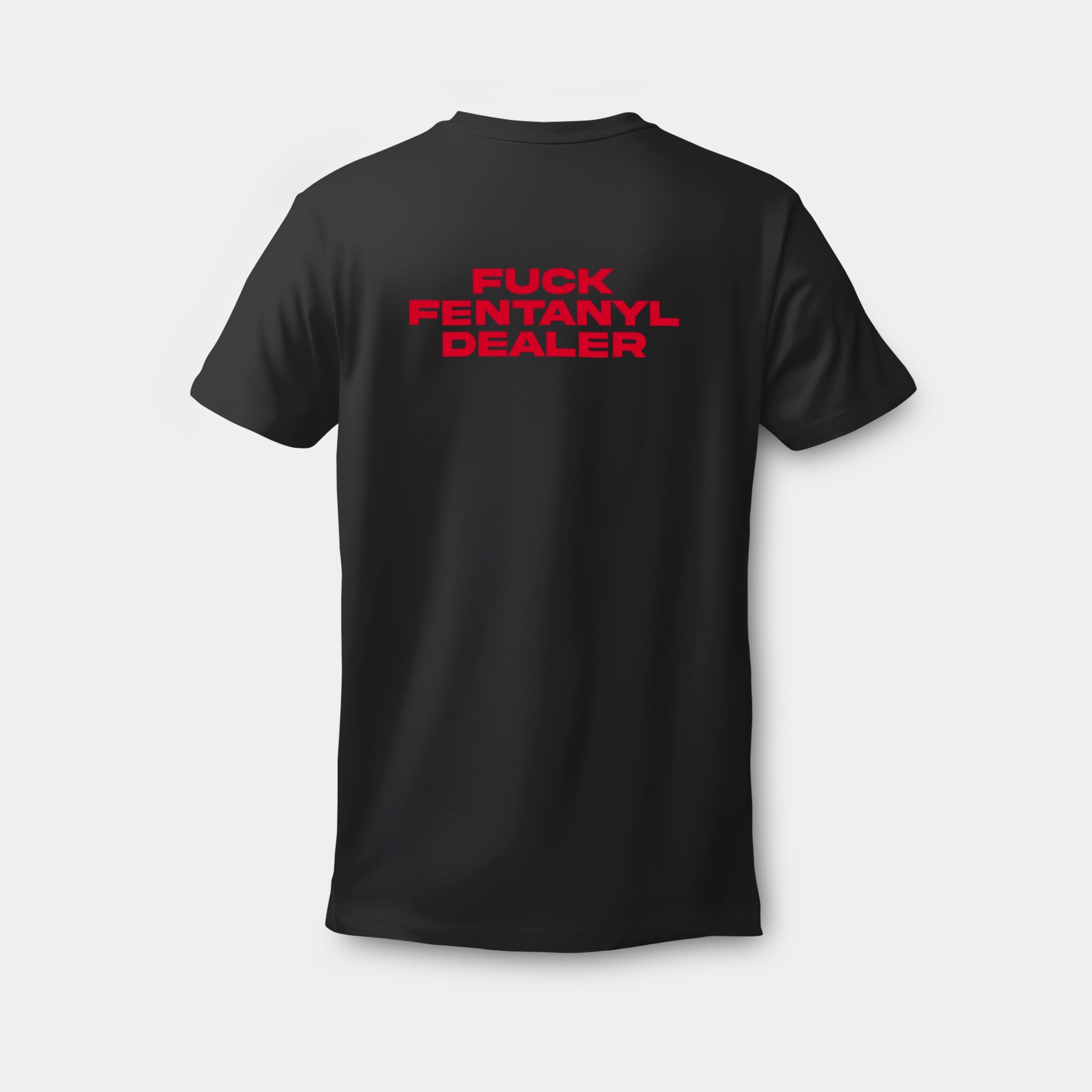 Fuck Fentanyl Dealer - Embroidered Cokine T-shirt - cokine.store